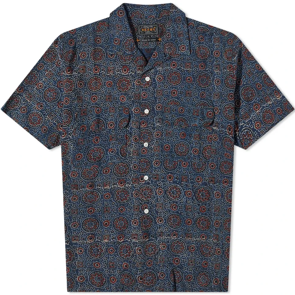 Ajrak Print Vacation Shirt