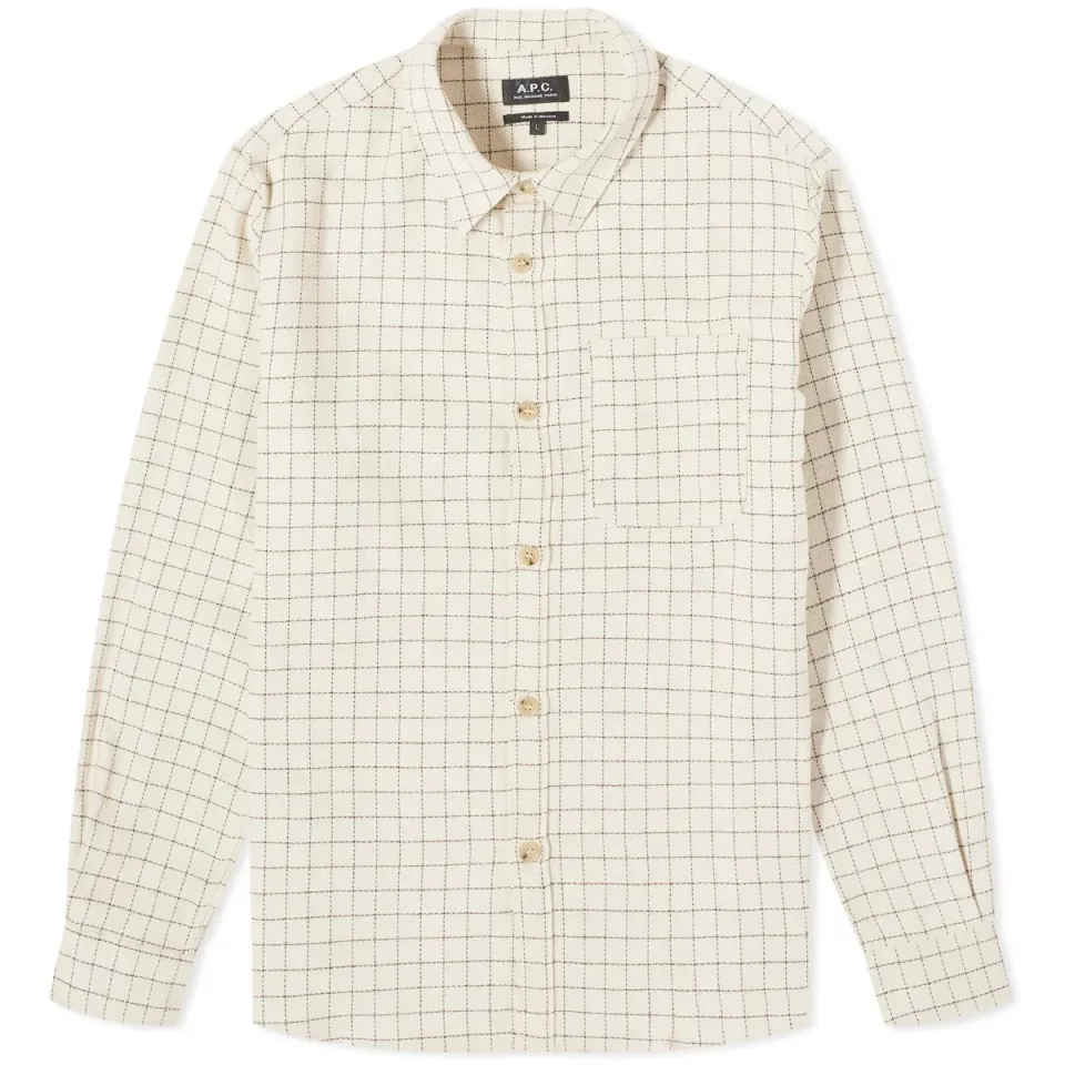 A.P.C. Trek Windowpane Check Shirt