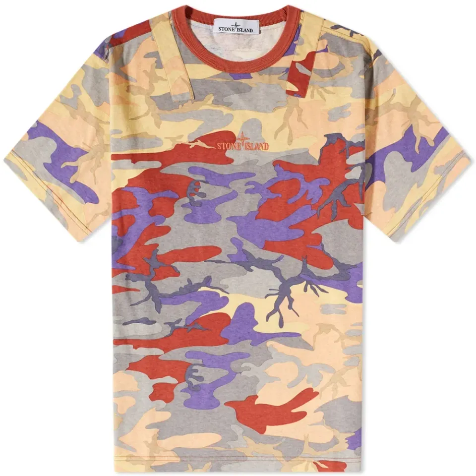 Heritage Camo Print T-Shirt