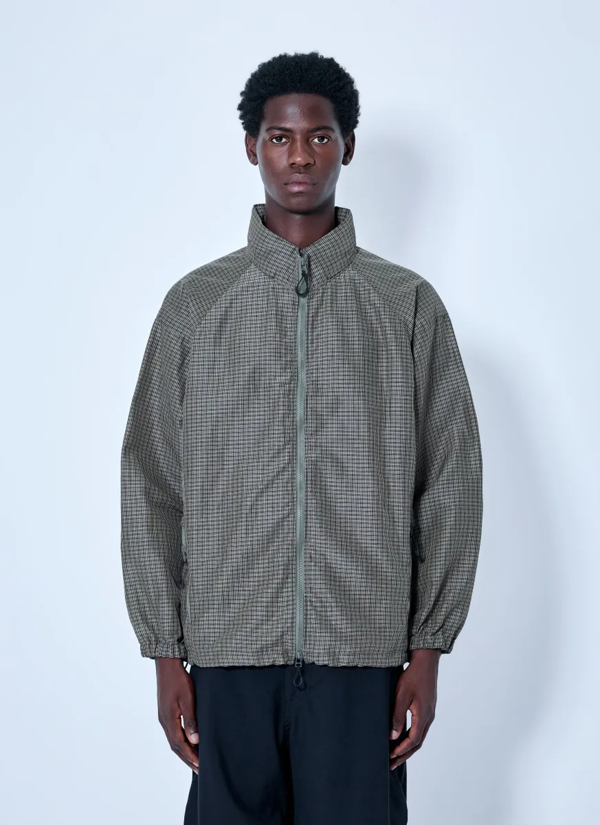 Lightweight Plaid Jacket