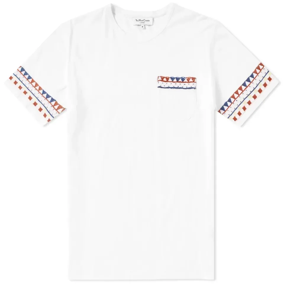 Wild Ones Embroidered Pocket Tee