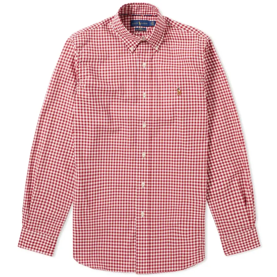 Button Down Gingham Shirt