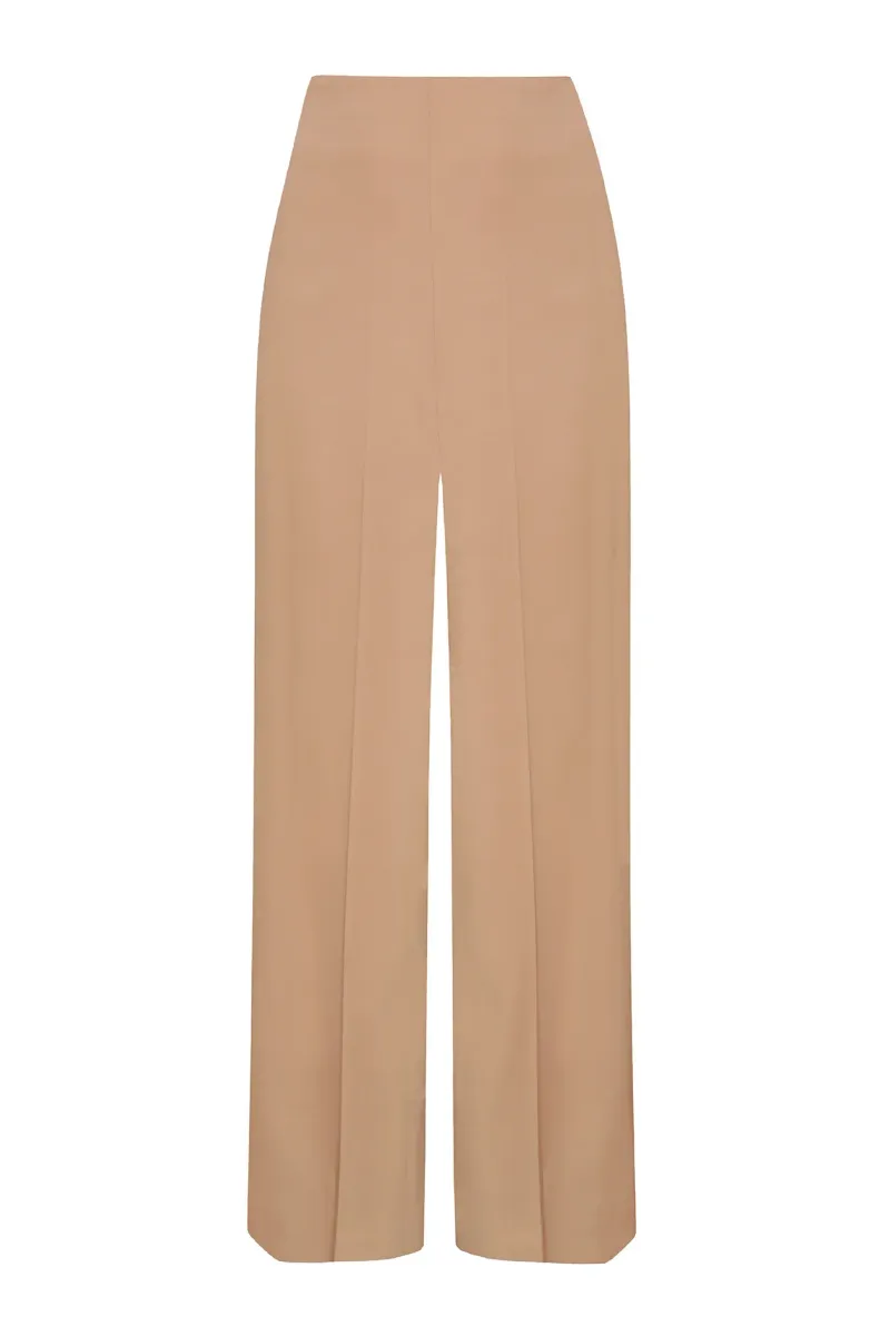Paloma Trousers in Camel Wool