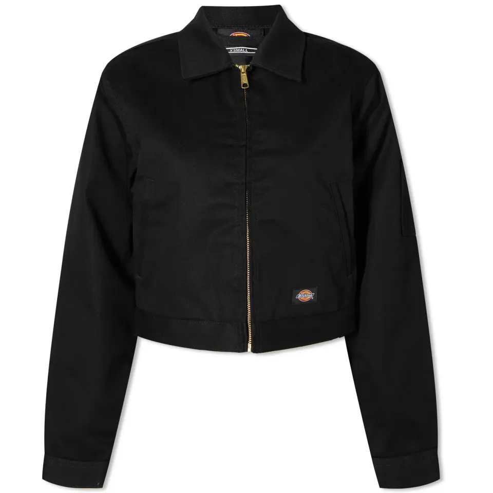 Lined Eisenhower Cropped Rec Jacket