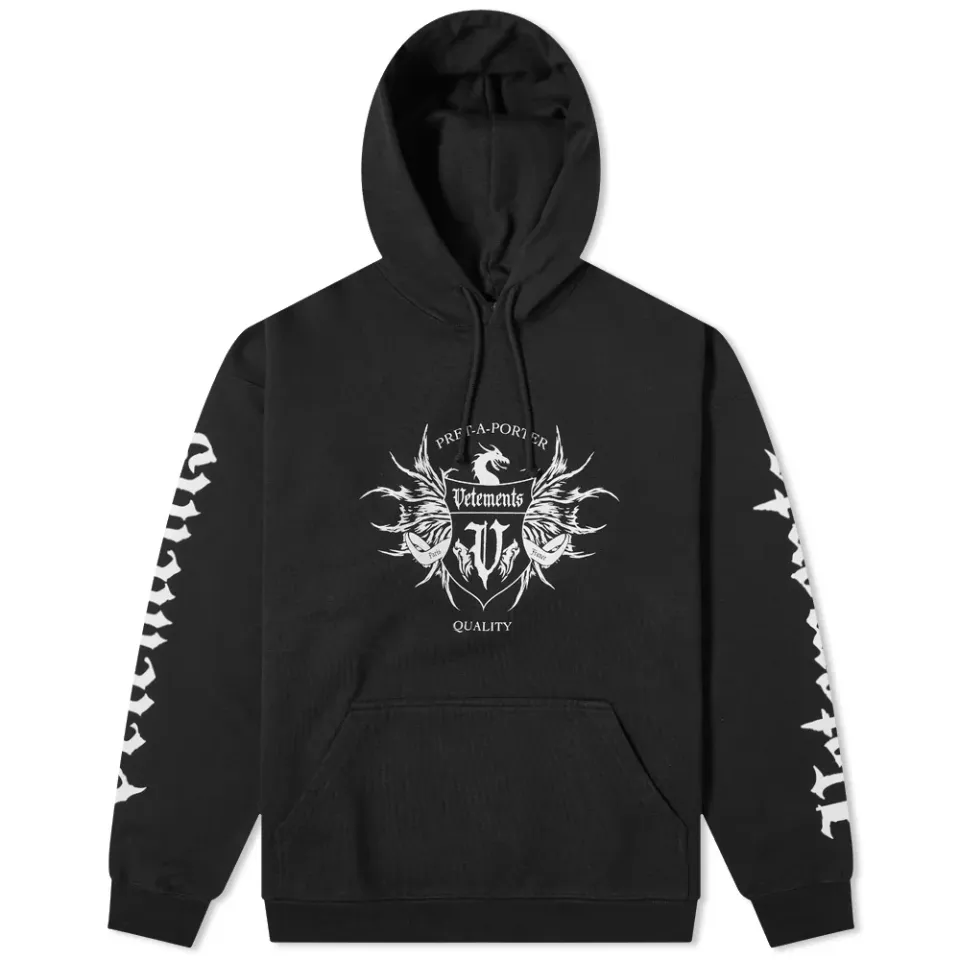 Black Label Oversized Hoodie