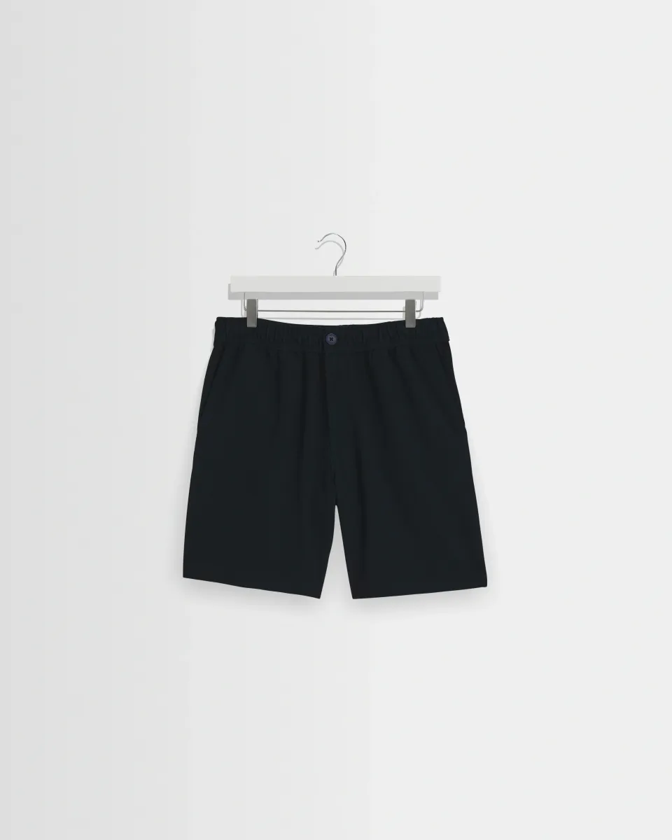 Kurt - Navy Organic Cotton Twill Shorts