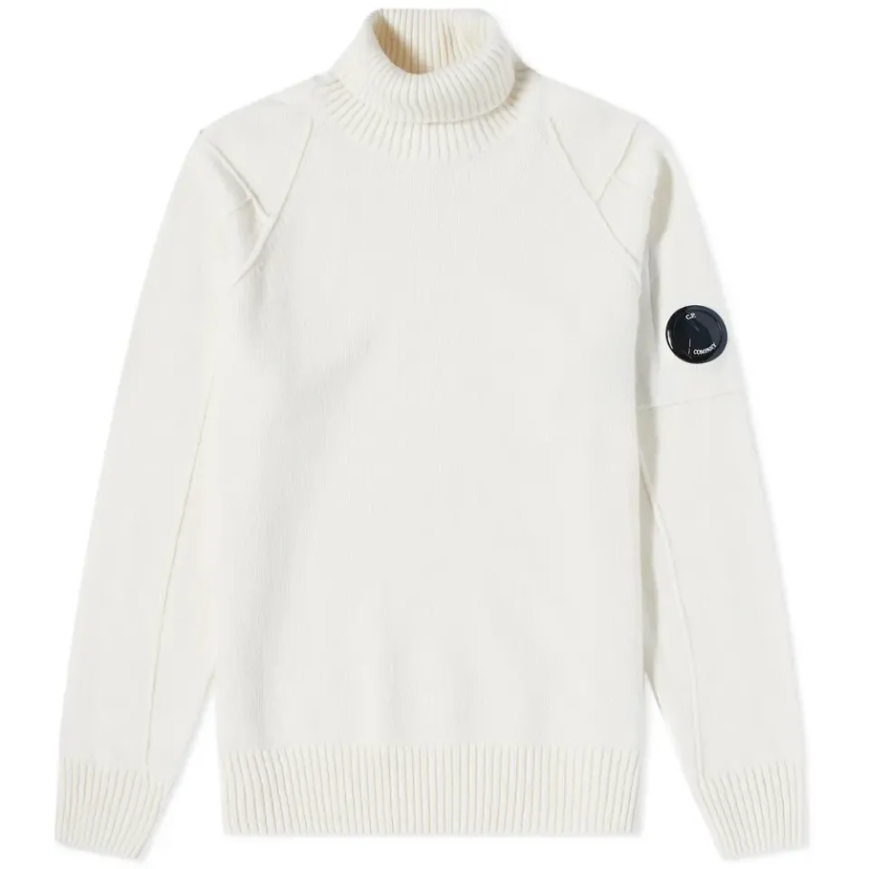 Arm Lens Roll Neck Knit