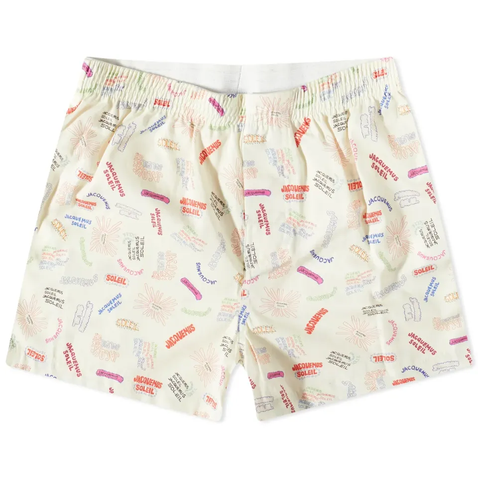 Multi Logo Swim Shorts