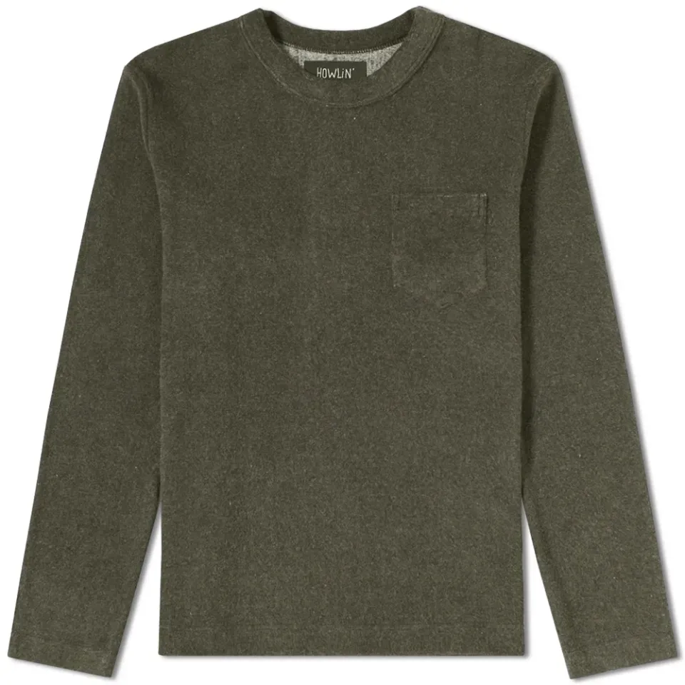 Howlin' Long Sleeve Headhunter Towel Tee