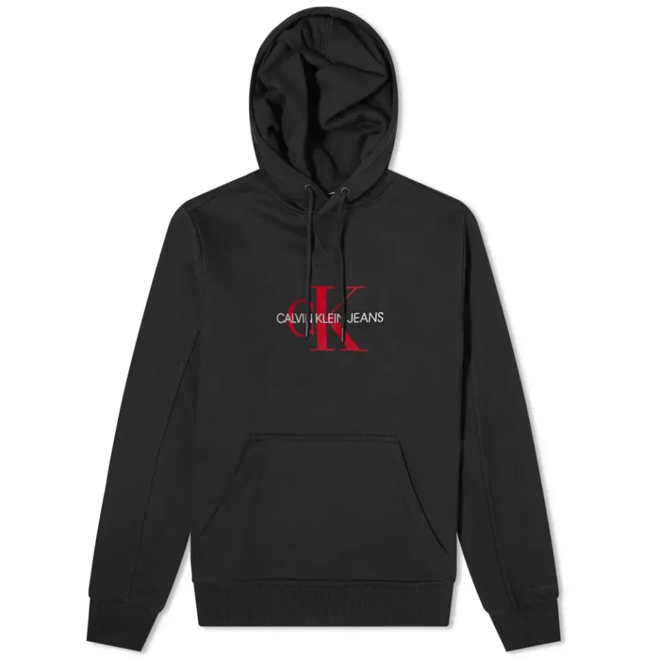 Archival Monogram Flock Hoodie