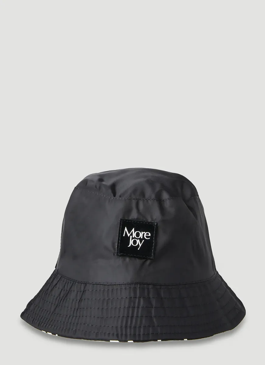 Logo Patch Bucket Hat