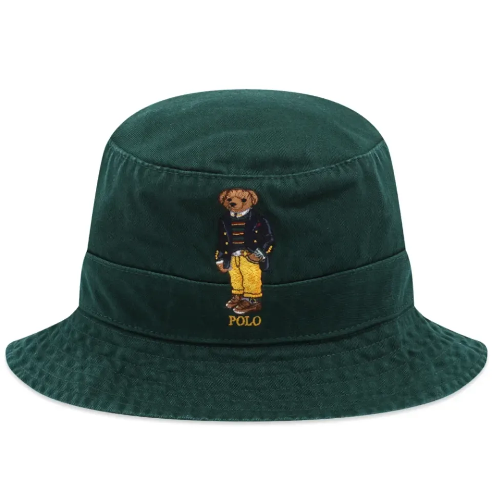 Preppy Bear Bucket Hat