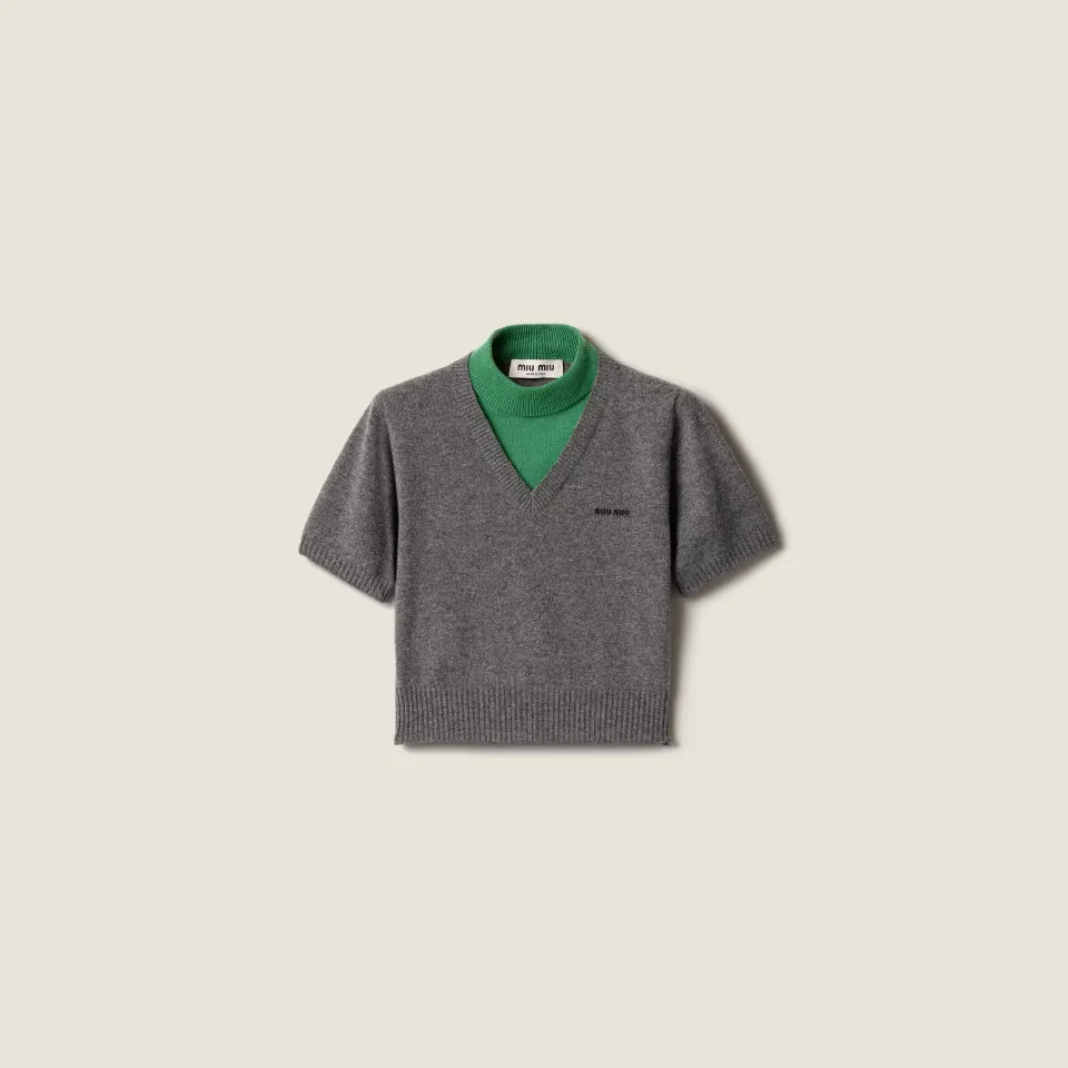 Cashmere turtleneck sweater