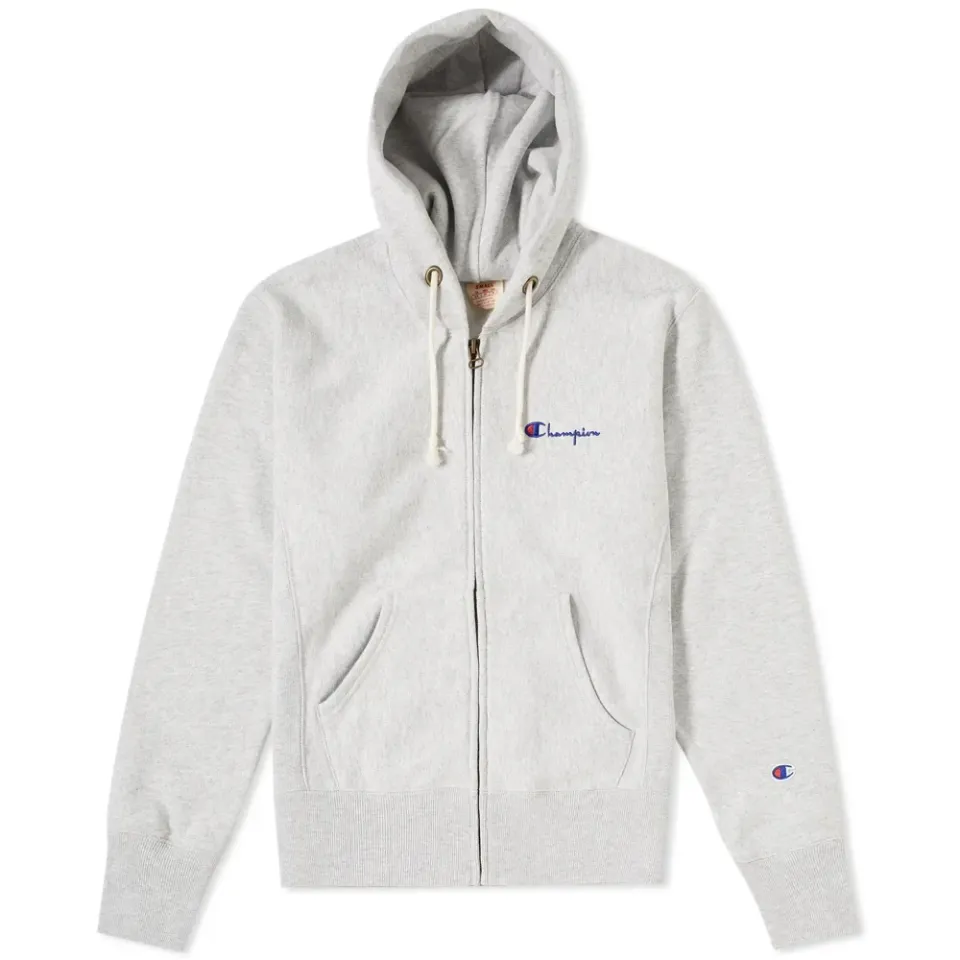 Script Logo Zip Hoody