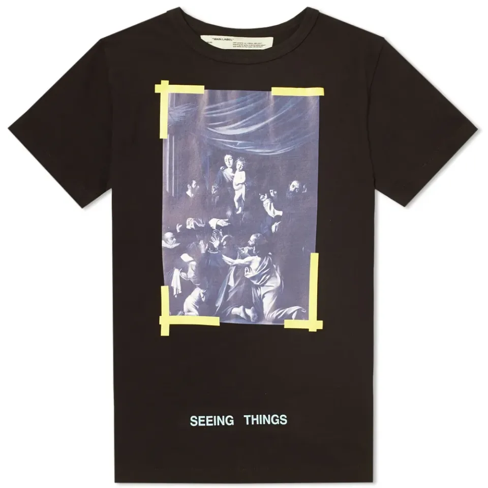 Diagonal Caravaggio Tee