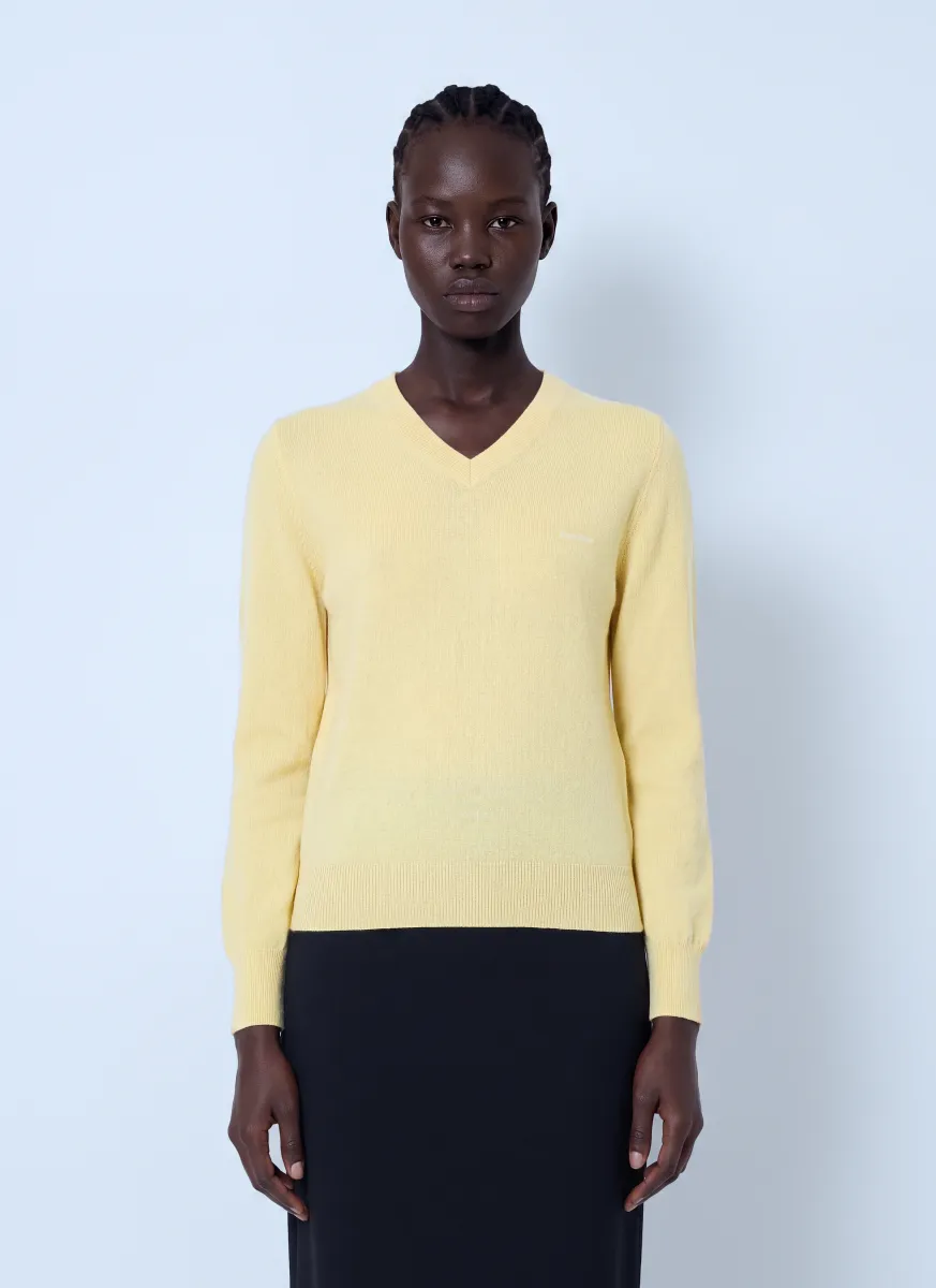 V-Neck Wool Sweater