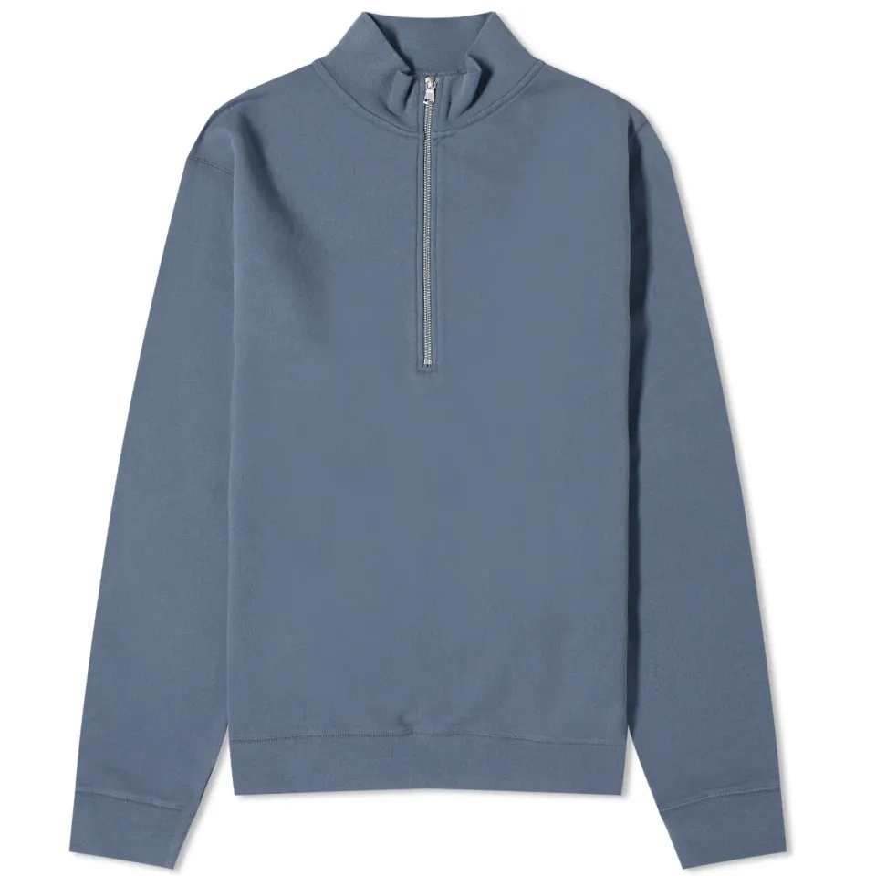 Loopback Half Zip Sweater