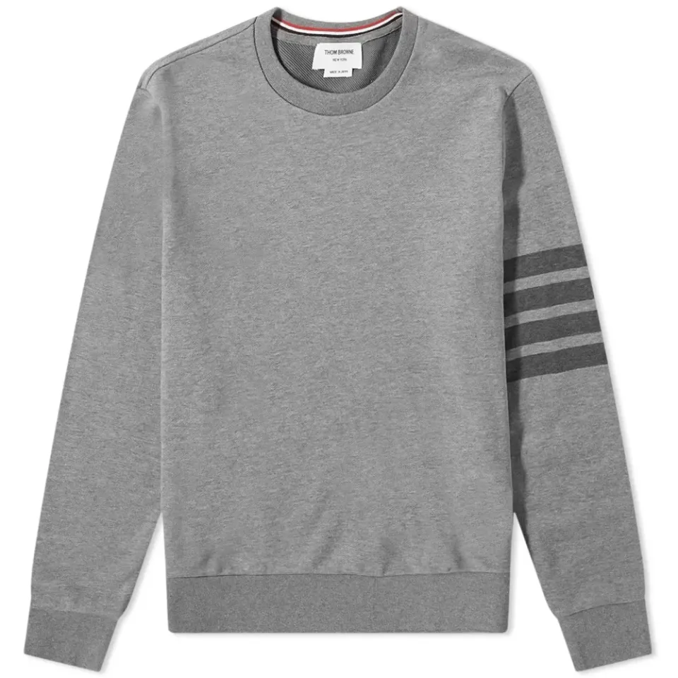 4 Bar Tonal Crew Sweat