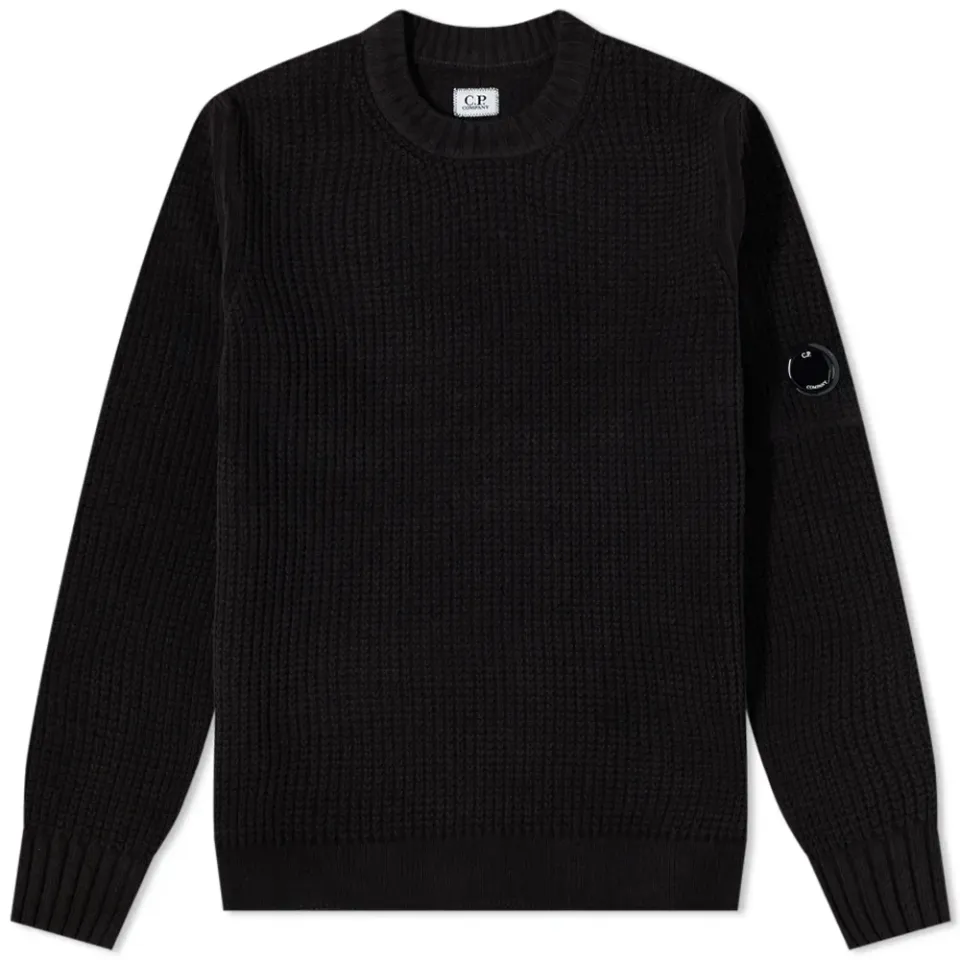 Chenille Crew Neck Knit
