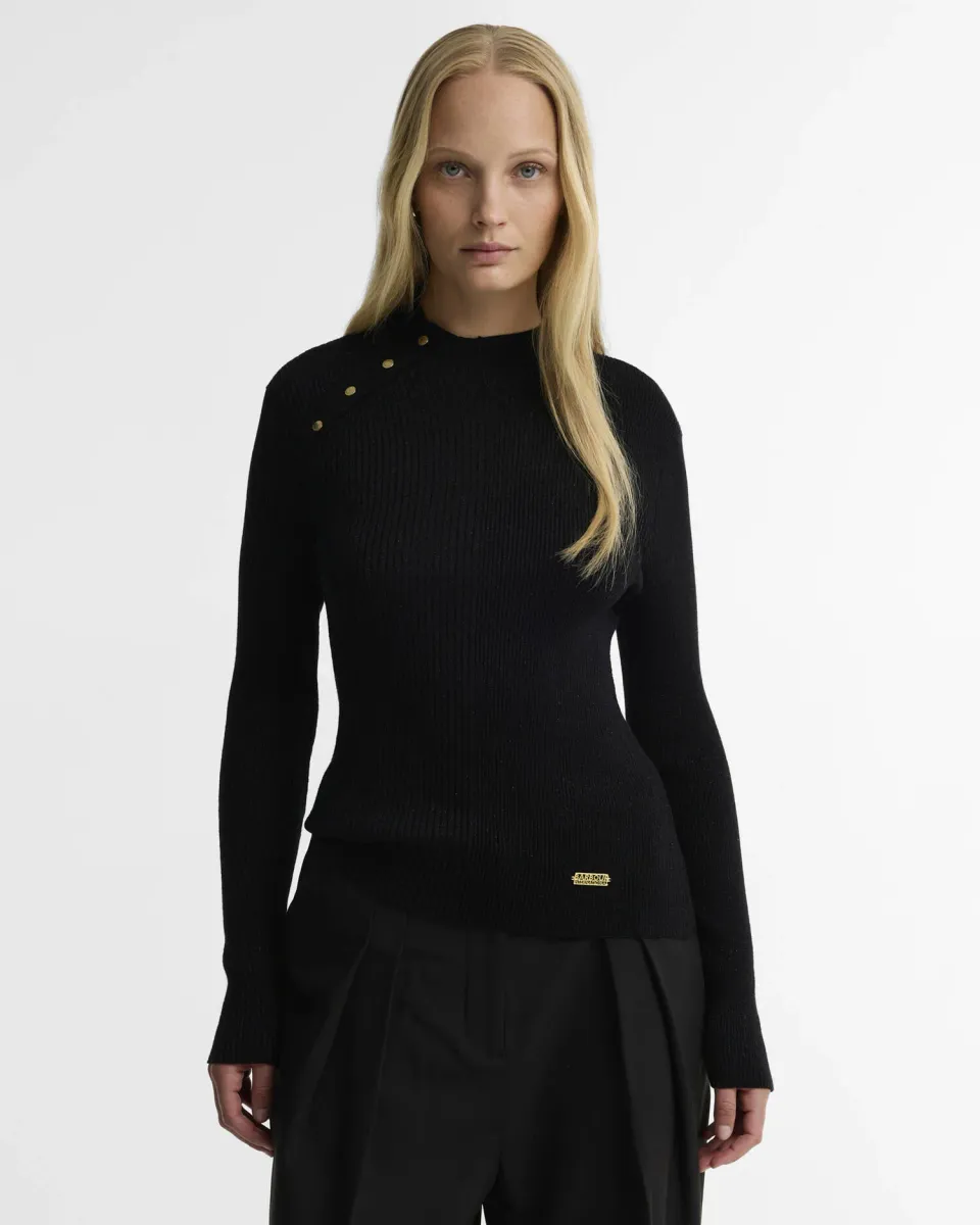 Molina Funnel-Neck Jumper