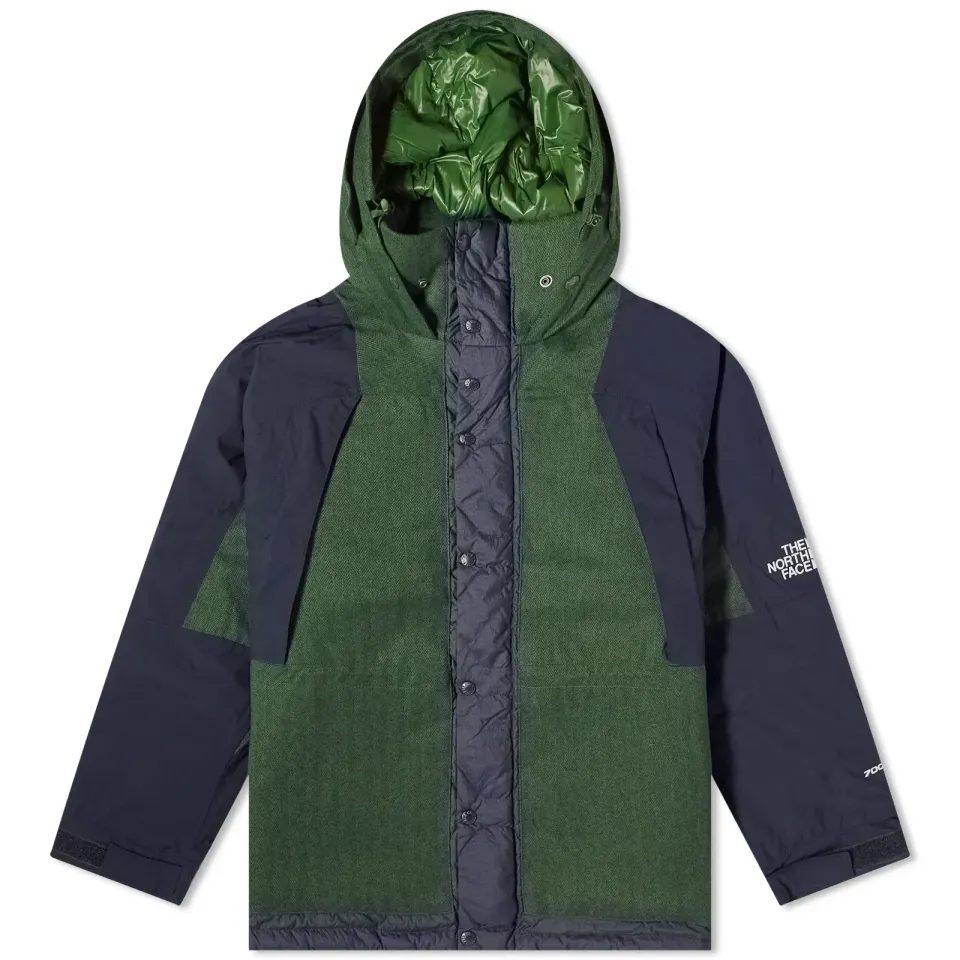 Black Series Fabric Mix Down Jacket