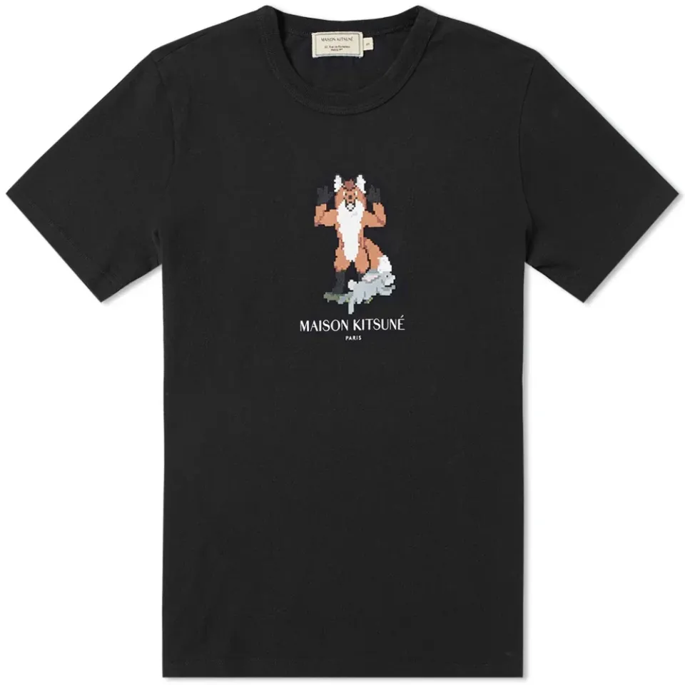 Maison Kitsuné Pixel Fox Tee