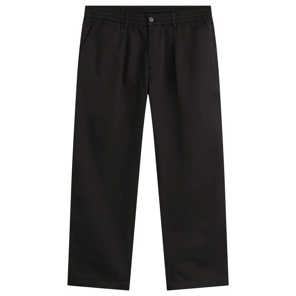Twill Pleated Track Pant