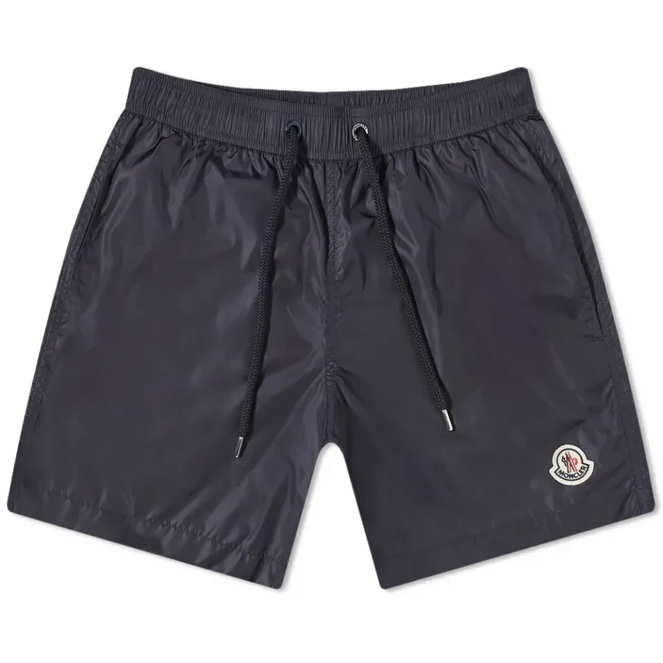 Logo Zip Pocket Swim Shorts
