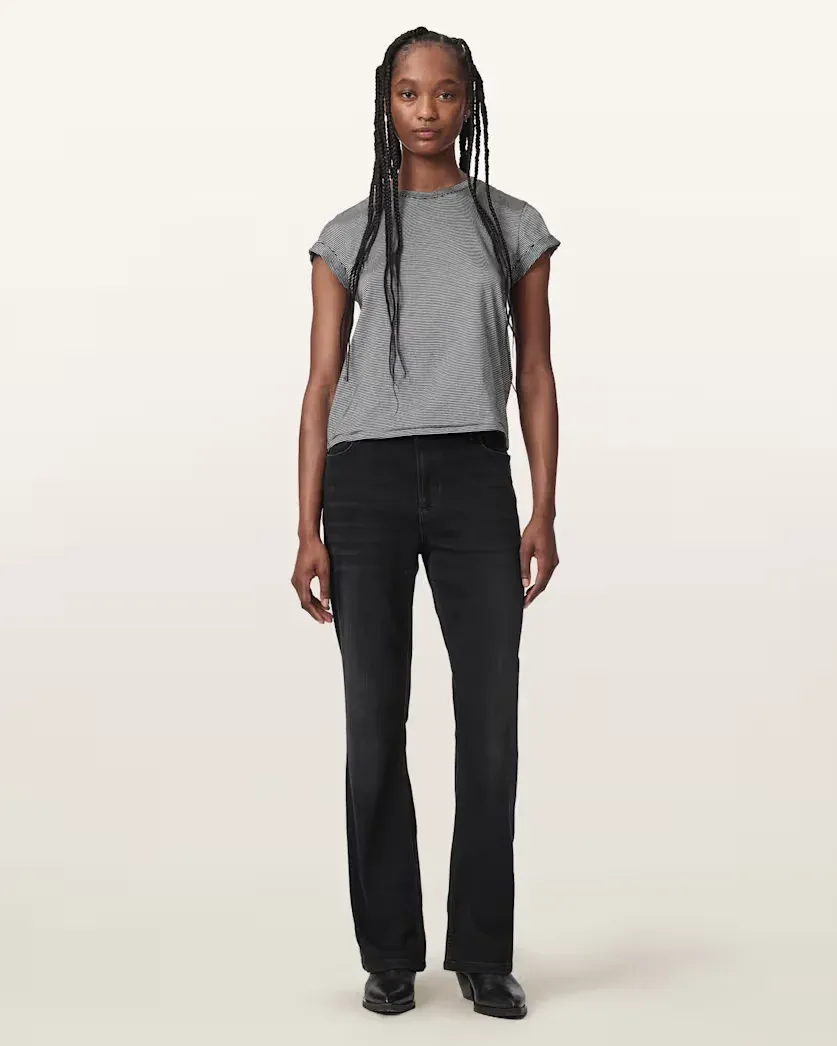 Haldan Slim Bootcut Denim Jeans