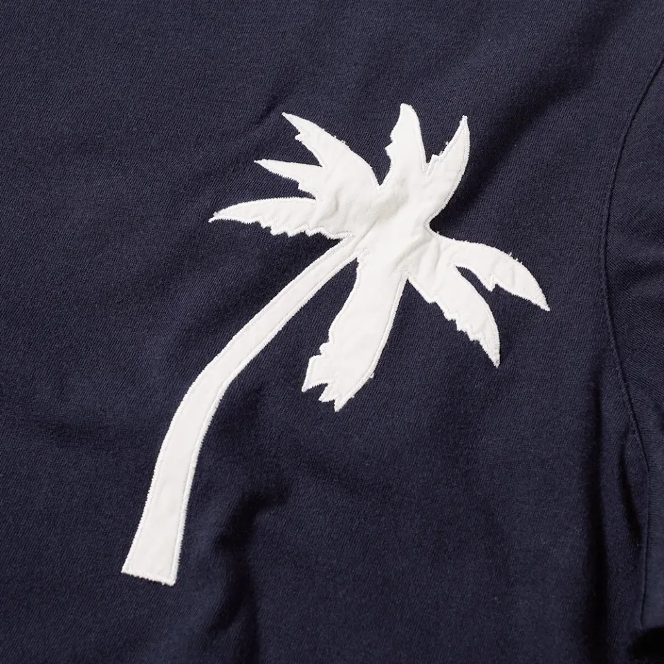 Embroidered Palm Tee