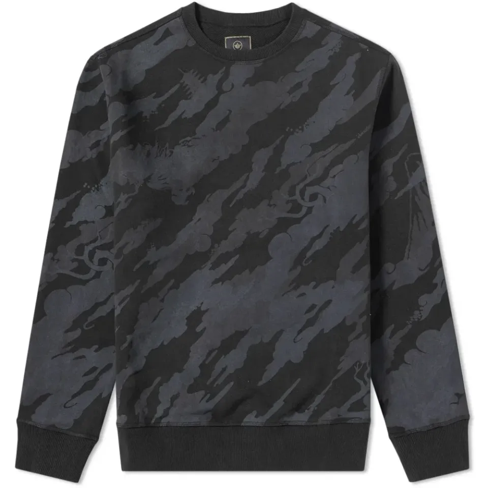 Camo Red Tiger Crew Sweat