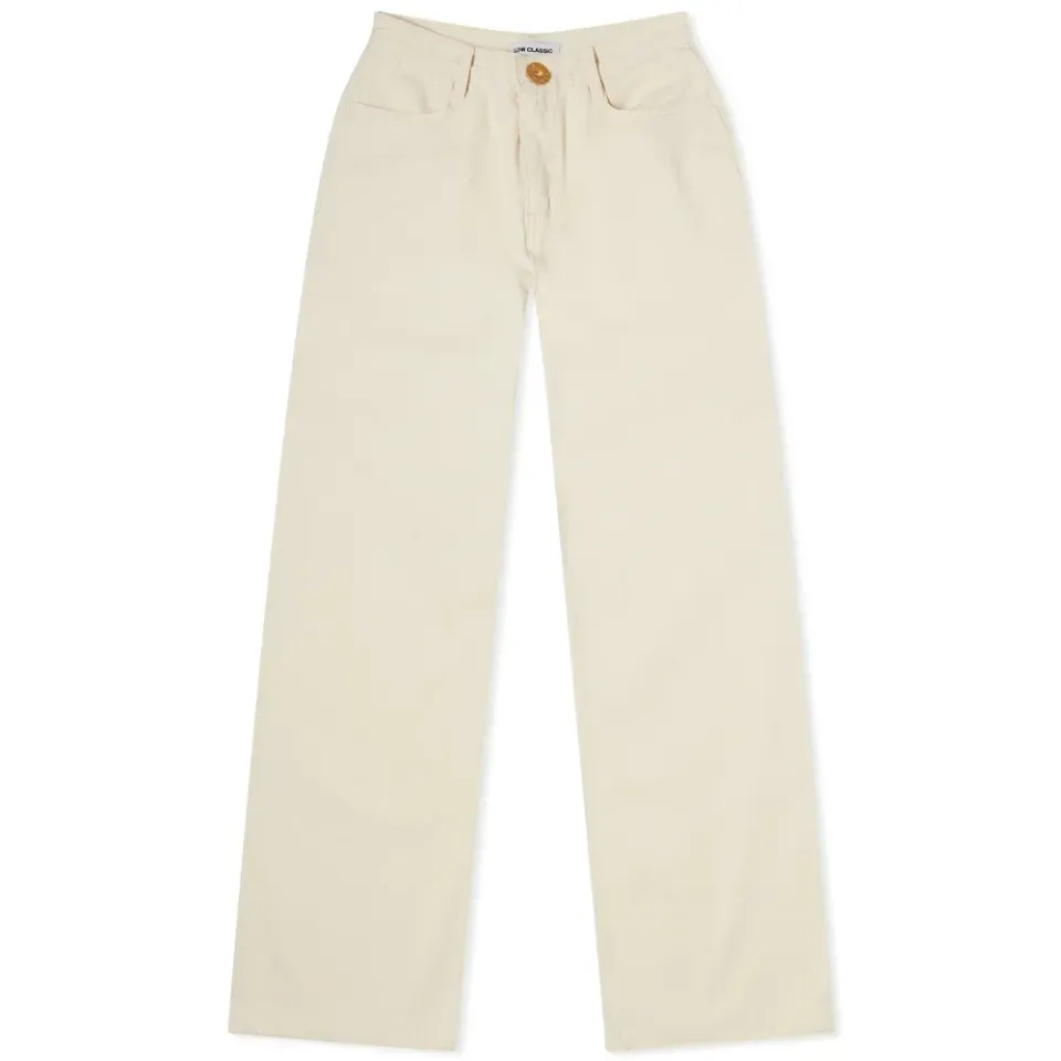 Classic Wide Denim Trouser