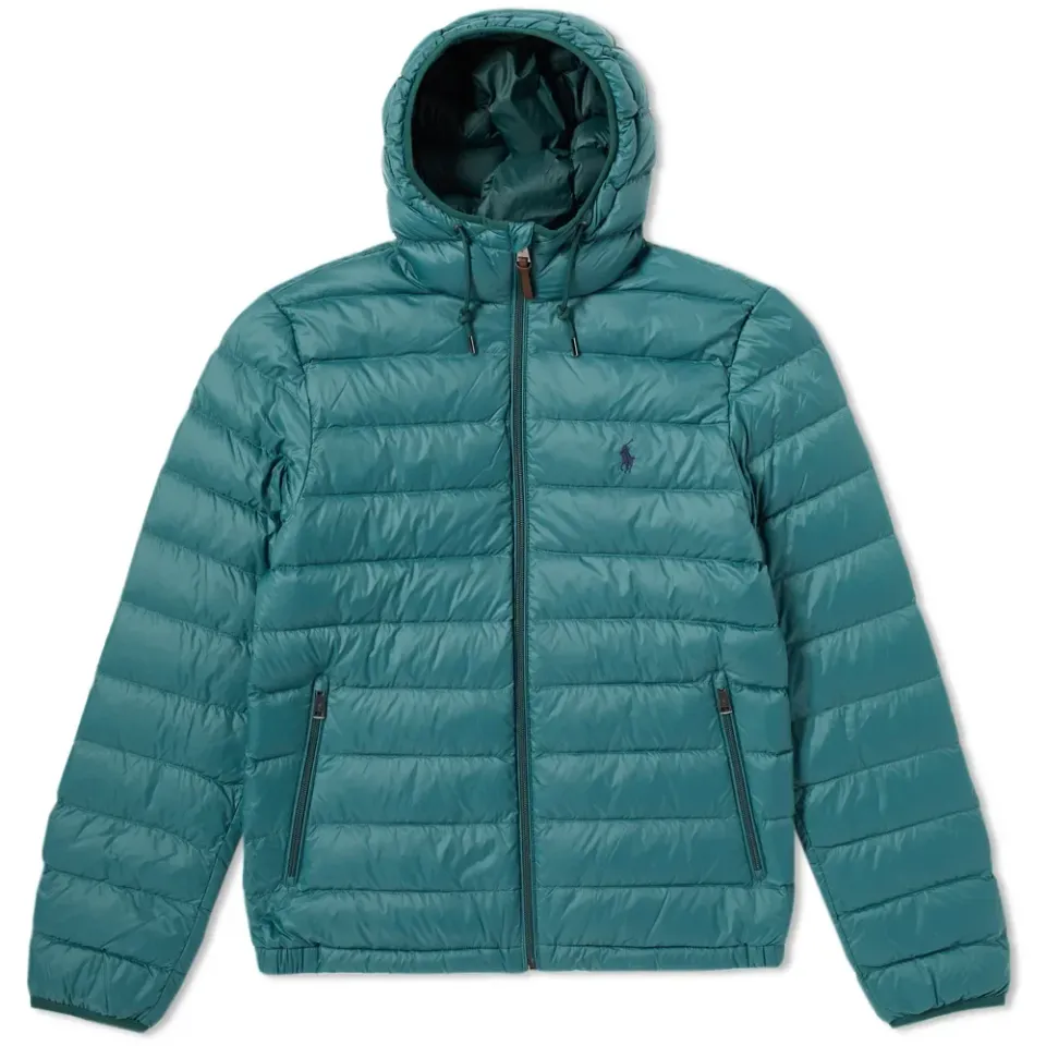 Lightweight Hooded Down Jacket