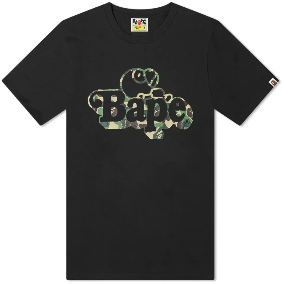 ABC Camo Milo On BAPE T-Shirt