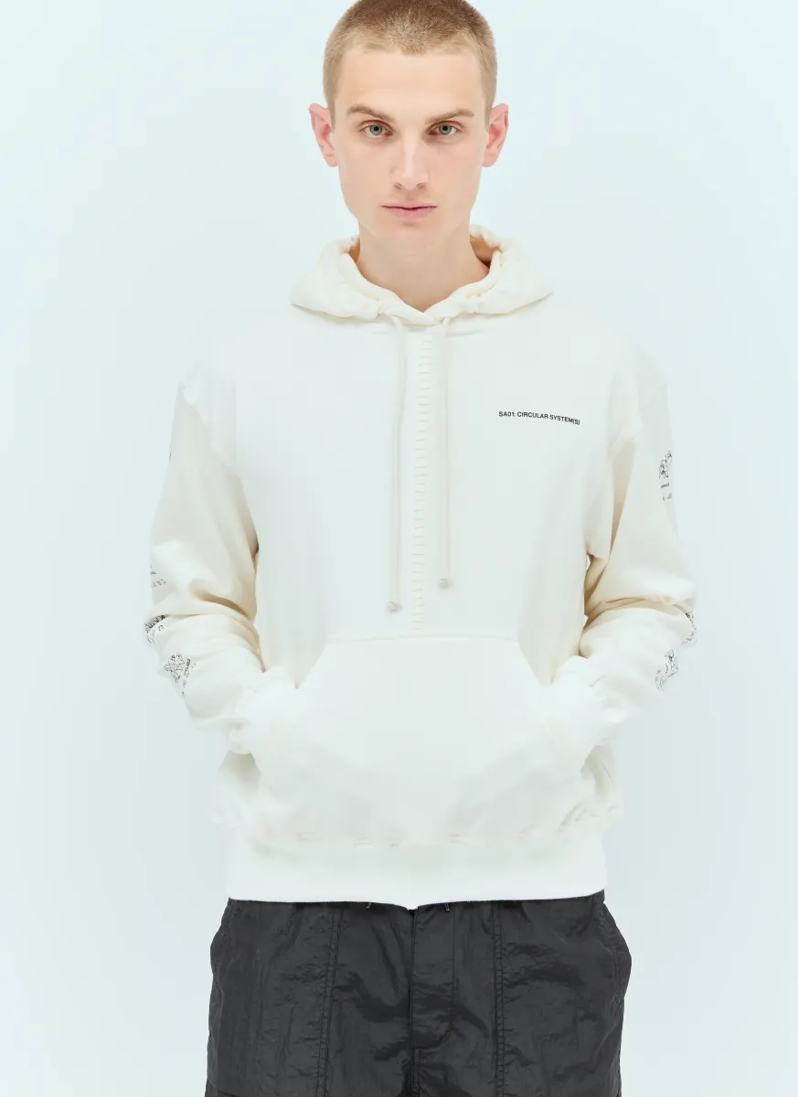 Circular Artisan Hooded Sweatshirt