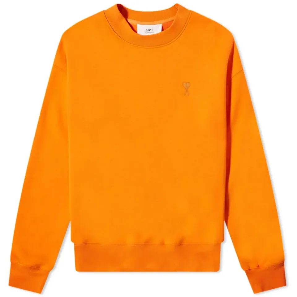 AMI Tonal Heart Crew Sweat