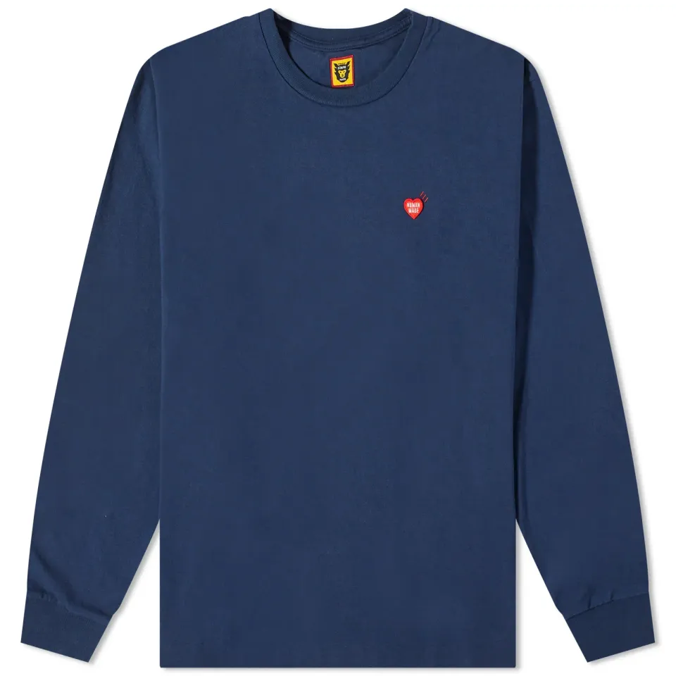 Long Sleeve Double Heart T-Shirt