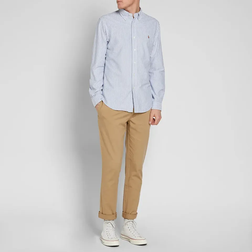 Slim Fit Button Down Oxford Shirt