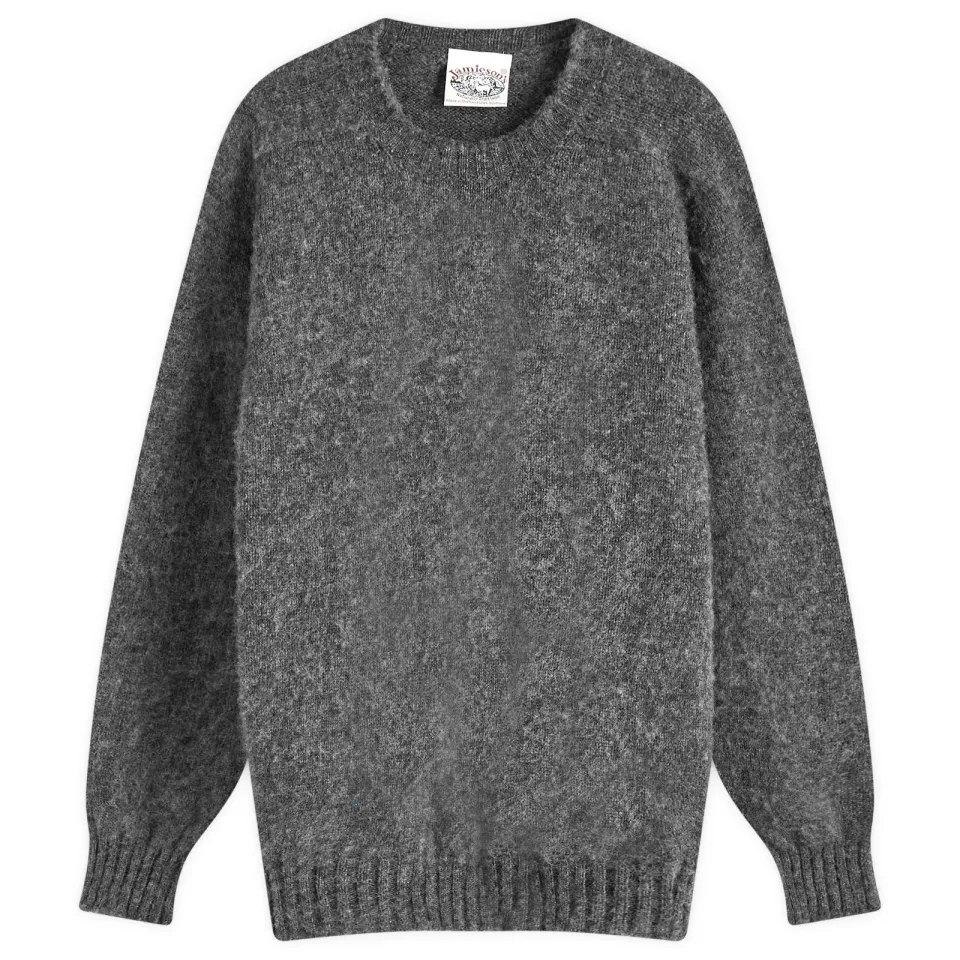 Jamieson's of Shetland Brushed Crew Knit