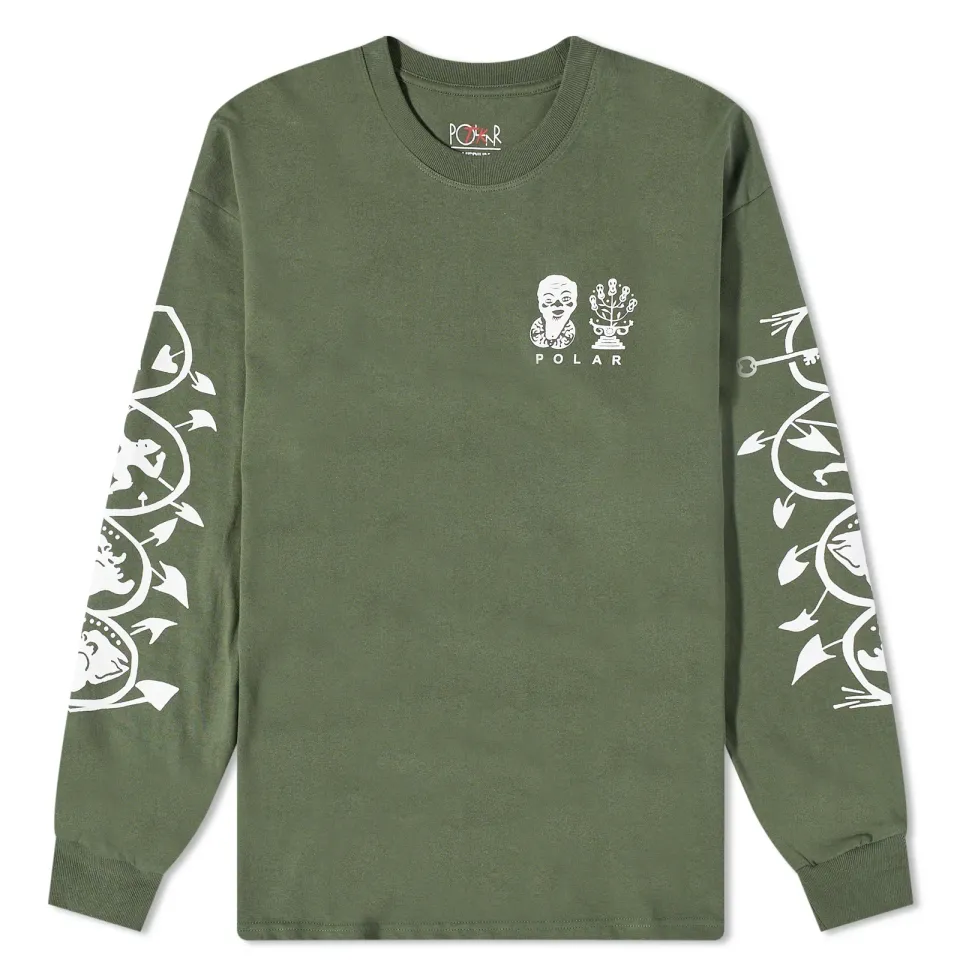 Polar Skate Co. Long Sleeve Spiral T-Shirt