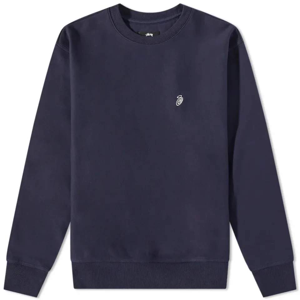 S Swirl Applique Crew Sweat
