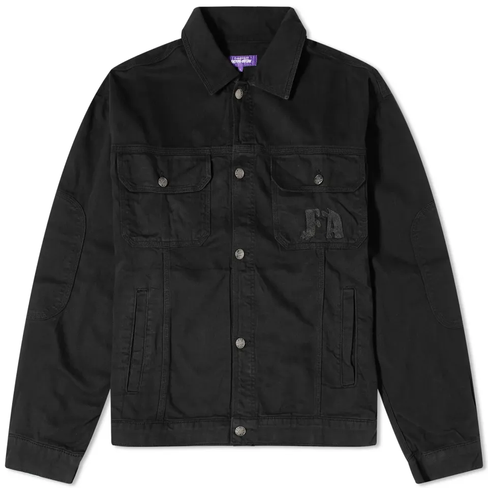 Chain Stitched Avatar Trucker Jacket