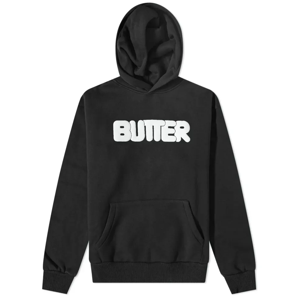 Puff Rounded Logo Hoodie