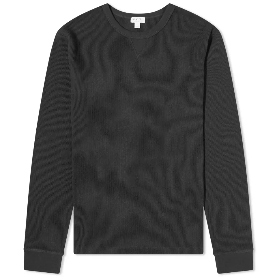 Long Sleeve Waffle T-Shirt