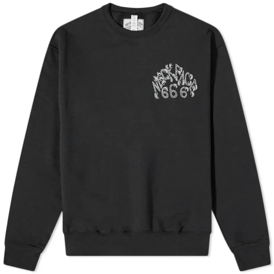 x Neck Face 6 Paradise Anniversary Crew Sweat