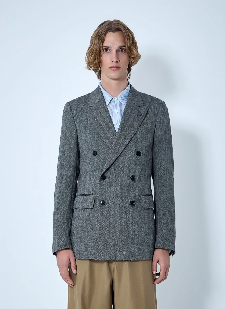 Double-Breasted Blazer