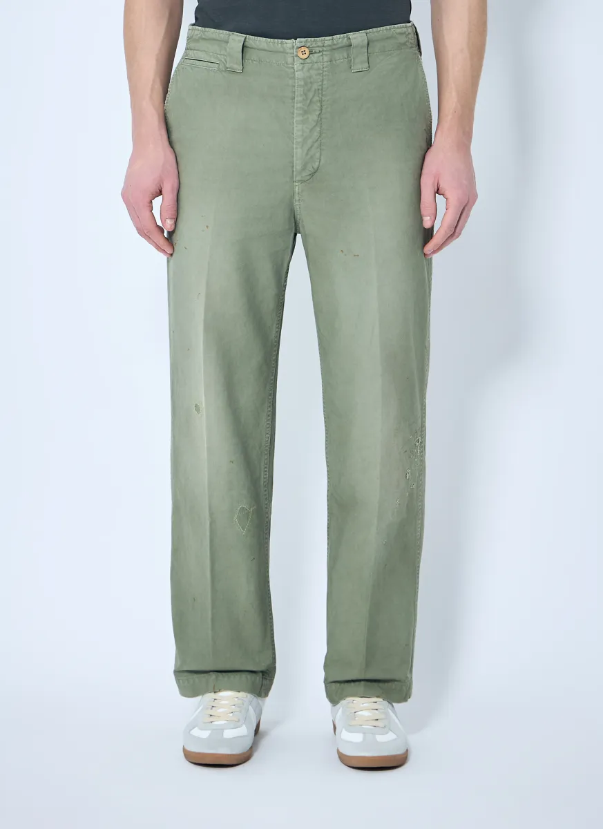Wide Chino Pants