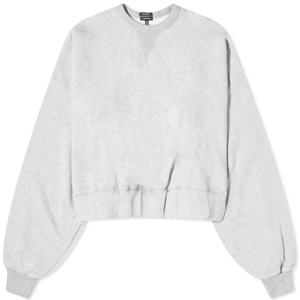 Jumbo Cropped Crewneck