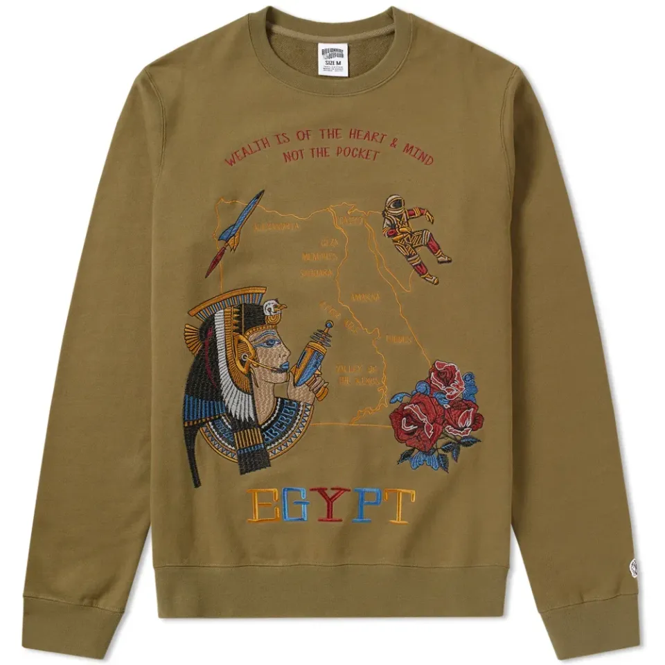 Souvenir Embroidered Crew Sweat