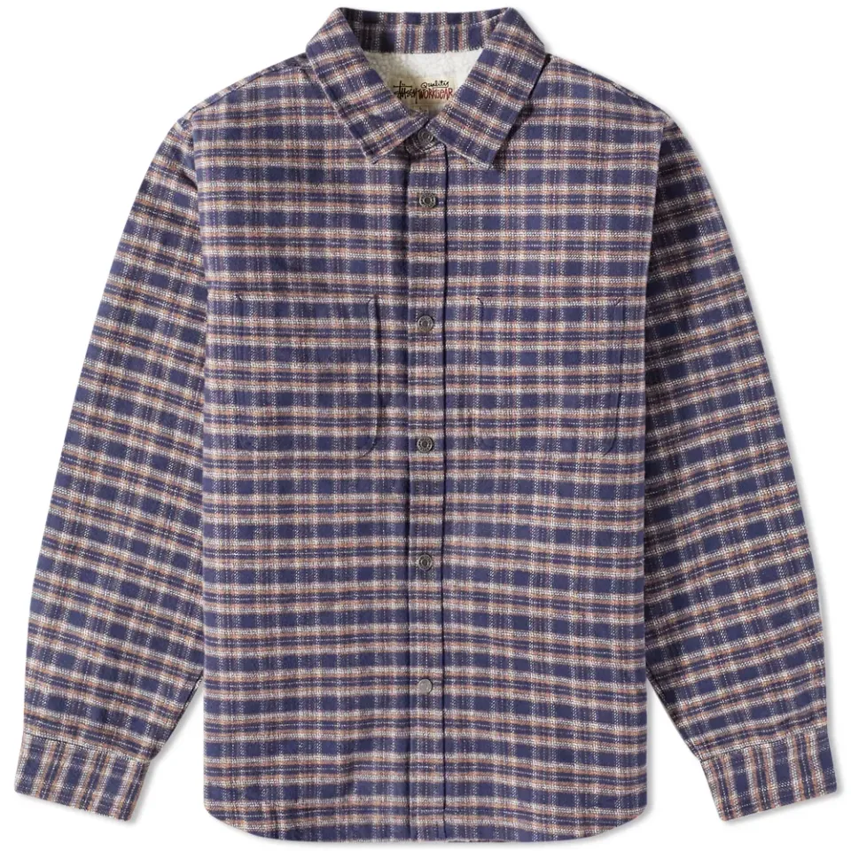 Sherpa Lined Plaid Shirt